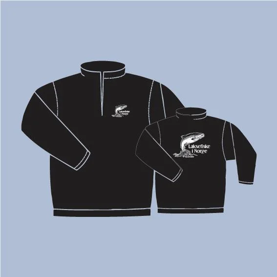 Laksefiske i Norge Genser Half Zip