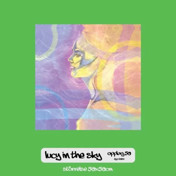 Lucy in the Sky 50x50cm