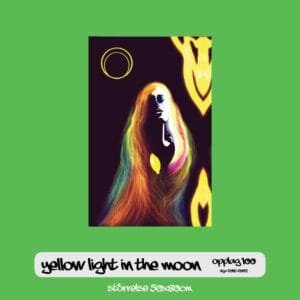 Yellow Light in the Moon 50x80cm