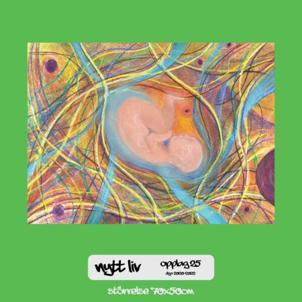 Nytt liv 70x50cm