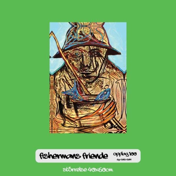 Fishermans Friende 40x60cm