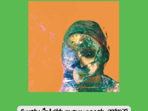 Furet värbitt over vannet 50x50cm